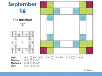 Alternative view 20 of 365 Quilt-Block Patterns Perpetual Calendar: The Best of Judy Hopkins