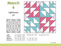 Alternative view 4 of 365 Quilt-Block Patterns Perpetual Calendar: The Best of Judy Hopkins