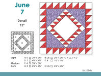 Alternative view 7 of 365 Quilt-Block Patterns Perpetual Calendar: The Best of Judy Hopkins