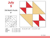 Alternative view 8 of 365 Quilt-Block Patterns Perpetual Calendar: The Best of Judy Hopkins