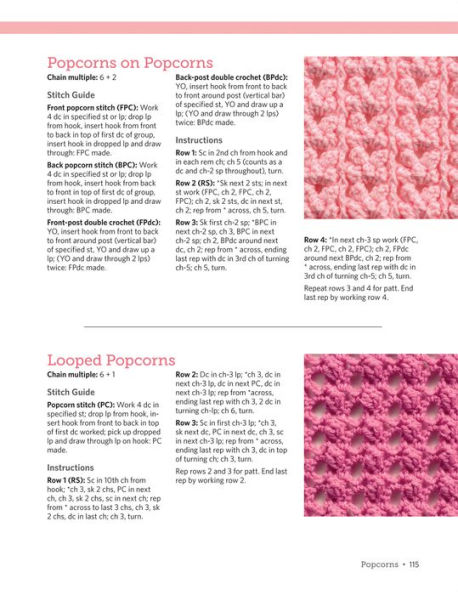 The Big Book of Crochet Stitches: Fabulous Fans, Pretty Picots, Clever Clusters and a Whole Lot More