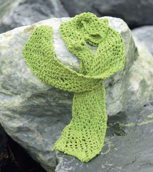 Knitted Scarves: Lace, Cables, and Textures