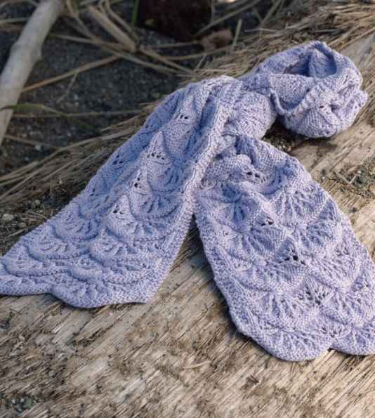 Knitted Scarves: Lace, Cables, and Textures