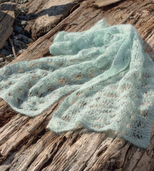 Knitted Scarves: Lace, Cables, and Textures