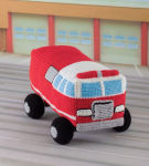 Alternative view 2 of Honk! Beep! Vroom!: Crochet Toys That Move