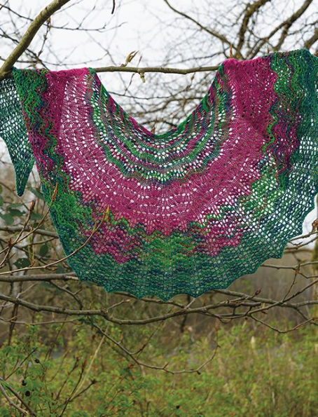 Top-Down Shawls: 12 Lace-Knitting Patterns