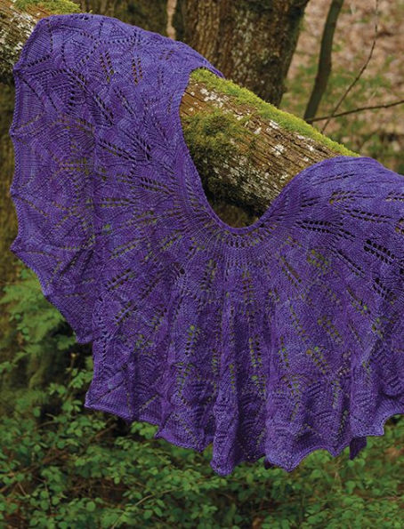 Top-Down Shawls: 12 Lace-Knitting Patterns