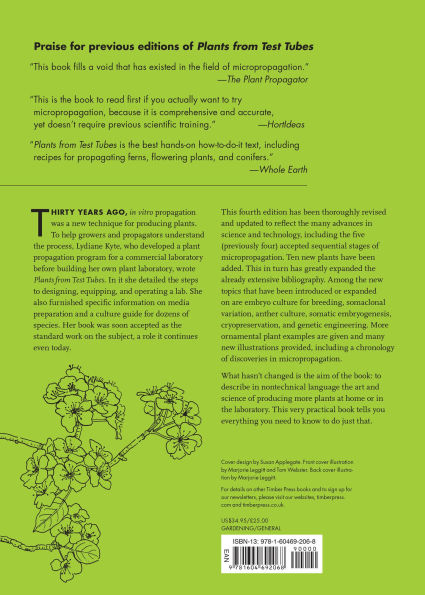 Plants from Test Tubes: An Introduction to Micropropogation