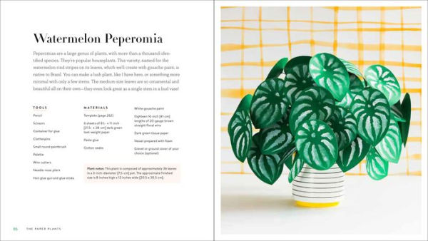 Handmade Houseplants: Remarkably Realistic Plants You Can Make with Paper