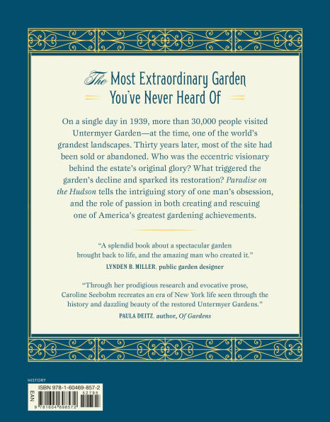 Paradise on The Hudson: Creation, Loss, and Revival of a Great American Garden