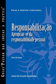 Title: Accountability: Taking Ownership of Your Responsibility (Portuguese for Europe), Author: Henry Browning