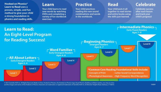 Hooked on Phonics Learn to Read - Second Grade: Level 2 (Ages 7-8) by