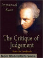 The Critique of Judgement