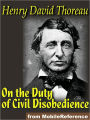 On the Duty of Civil Disobedience