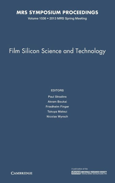 Film Silicon Science and Technology: Volume 1536