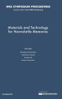 Materials and Technology for Nonvolatile Memories: Volume 1729
