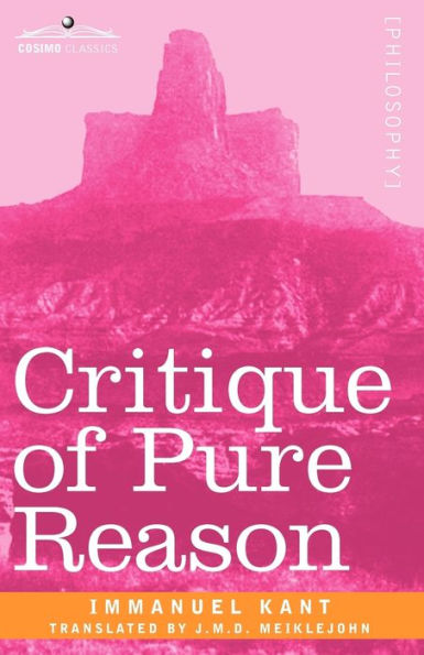 Critique of Pure Reason