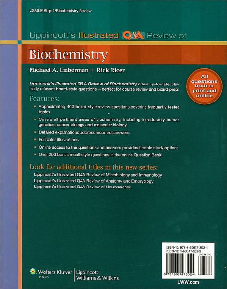lippincotts illustrated q&a review of biochemistry free download