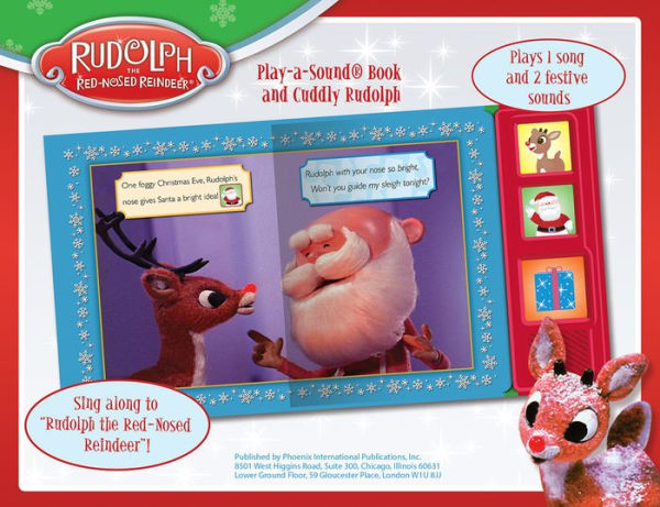 Rudolph the Red-Nosed Reindeer: Book Box and Plush