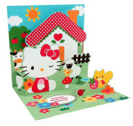 Title: Hello Kitty Farm Pop-Up Card