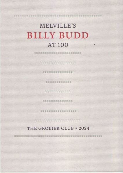 Melville's Billy Budd at 100