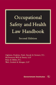 Title: Occupational Safety and Health Law Handbook, Author: Margaret S. Lopez