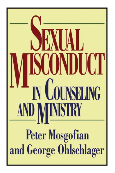 Sexual Misconduct Counseling and Ministry