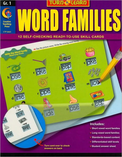 Word Families (Turn & Learn Series)