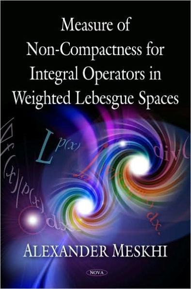 Measure of Non-Compactness for Integral Operators in Weighted Lebesgue Spaces