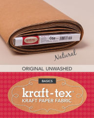 Title: kraft-tex Bolt Natural Original Unwashed: Kraft Fabric Paper, 19