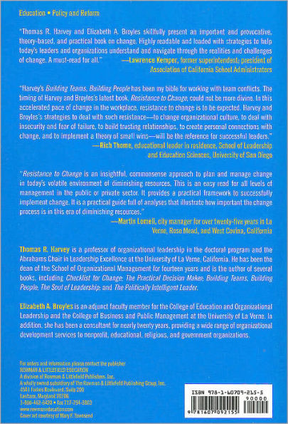 Resistance to Change: A Guide Harnessing Its Positive Power