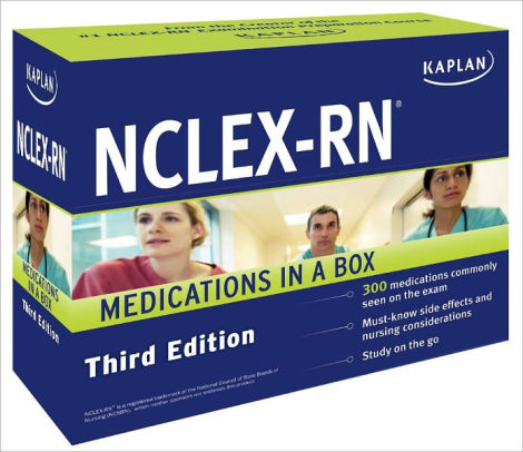 Kaplan Nclex Rn Medications In A Box By Kaplan Other