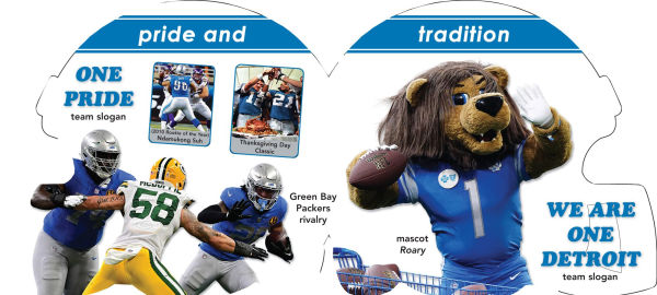 Detroit Lions 101: My First Team-board-book