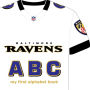 Baltimore Ravens ABC: My First Alphabet Book