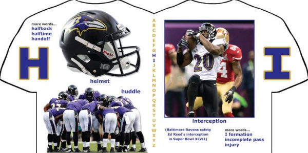 Baltimore Ravens ABC: My First Alphabet Book