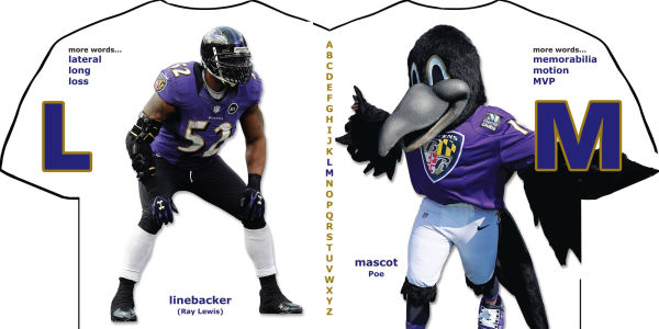 Baltimore Ravens ABC: My First Alphabet Book