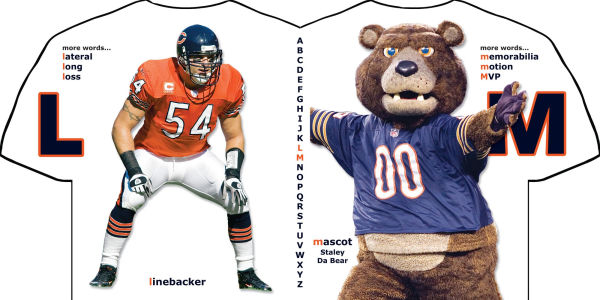 Chicago Bears ABC: My First Alphabet Book