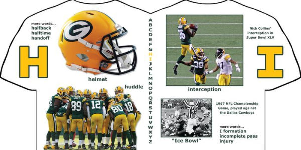 Green Bay Packers Abc-Board