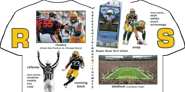 Green Bay Packers Abc-Board