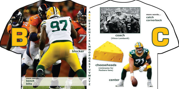 Green Bay Packers Abc-Board