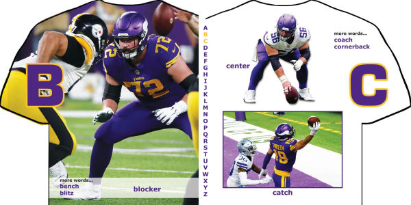 Minnesota Vikings Abc-Board