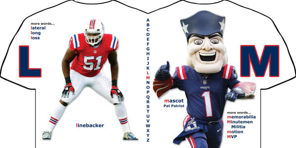 New England Patriots Abc-Board