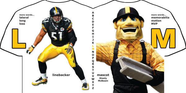 Pittsburgh Steelers ABC: My First Alphabet Book