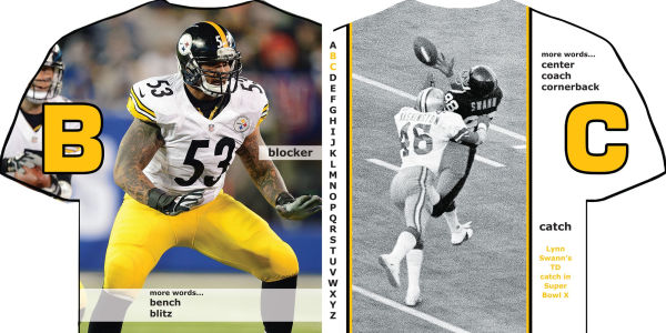 Pittsburgh Steelers ABC: My First Alphabet Book