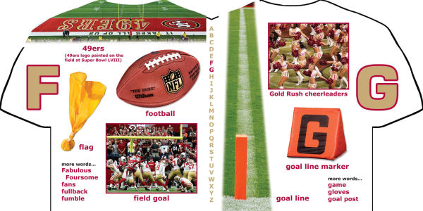 San Francisco 49ers ABC: My First Alphabet Book