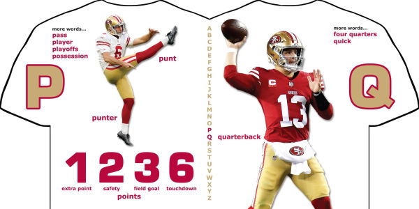 San Francisco 49ers ABC: My First Alphabet Book