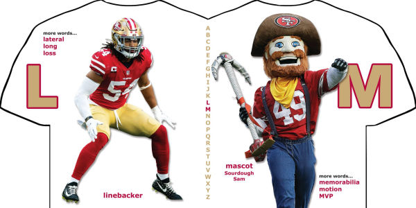 San Francisco 49ers ABC: My First Alphabet Book