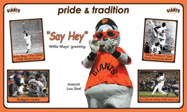 Baby Paper San Francisco Giants 101 Book with Rally Paper - San Francisco Giants Gift Set