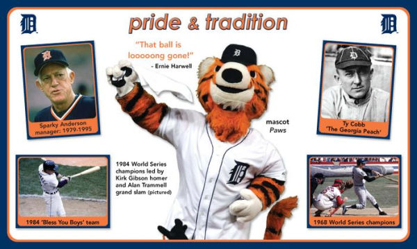  Detroit Tigers Abc-Board (My First Alphabet Books