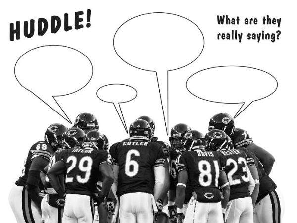 Chicago Bears Doodle Playbook